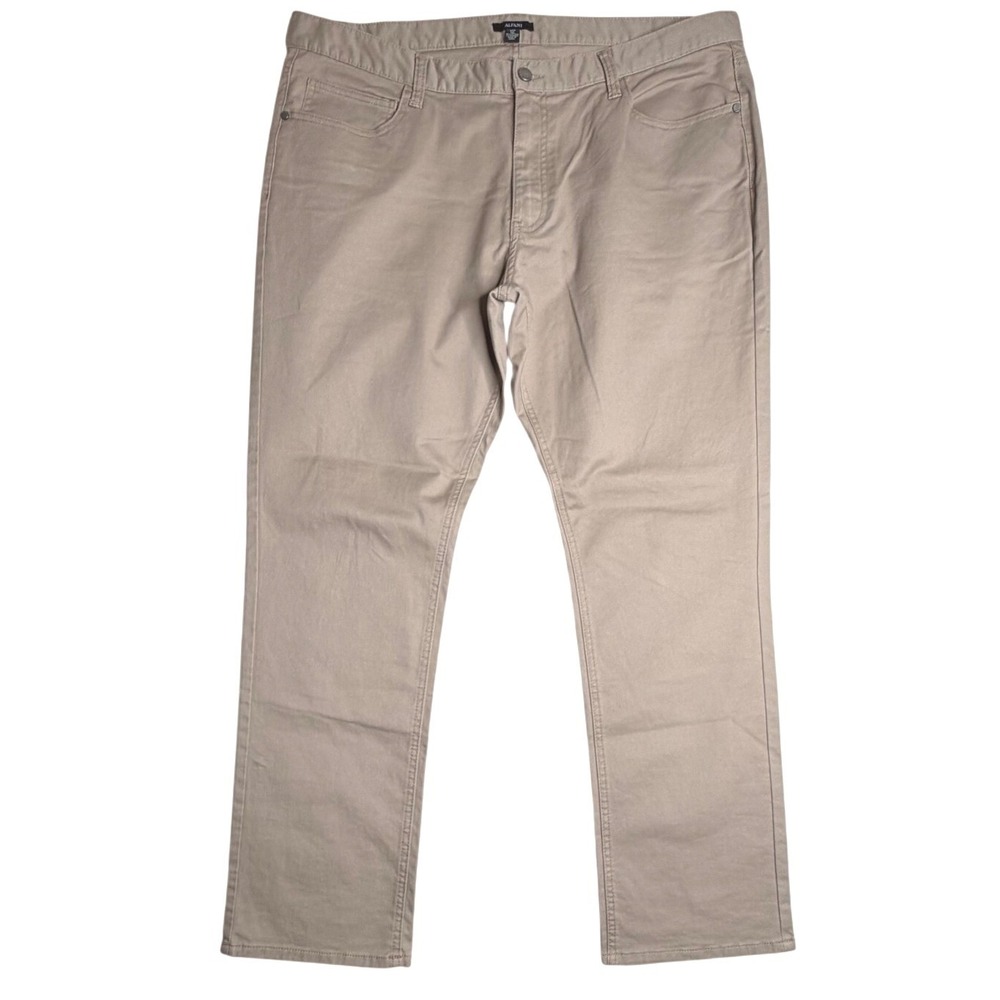 Alfani 5-Pocket Chino Pants Khaki Mens 40x32